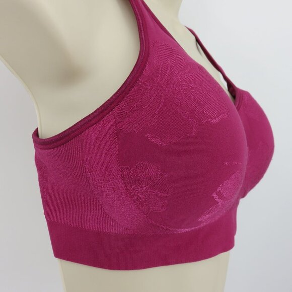 Bali Medium Comfort Revolution ComfortFlex Fit Shaping Wireless Bra 3488 Mauve - Picture 2 of 12